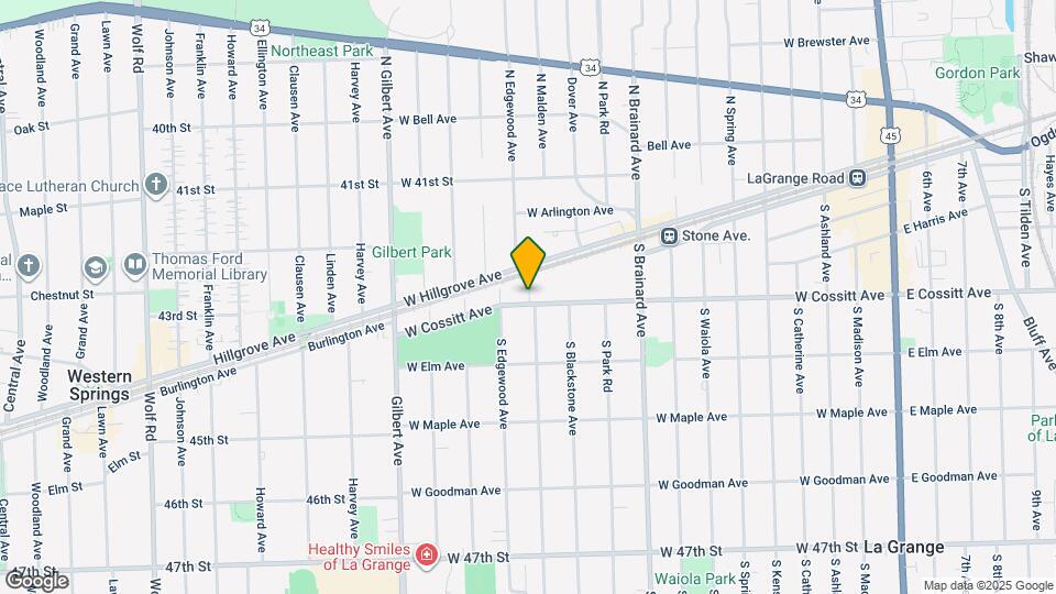 1101 W Cossitt Ave Map and Location Details