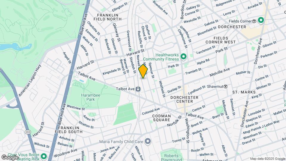 250 Norwell St Mapa y Detalles de la Ubicación