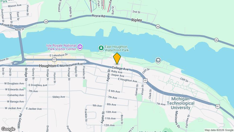 1110 College Ave Mapa y Detalles de la Ubicación