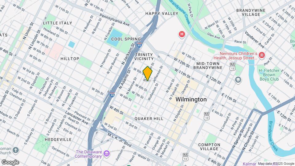 827 Windsor St Map and Location Details