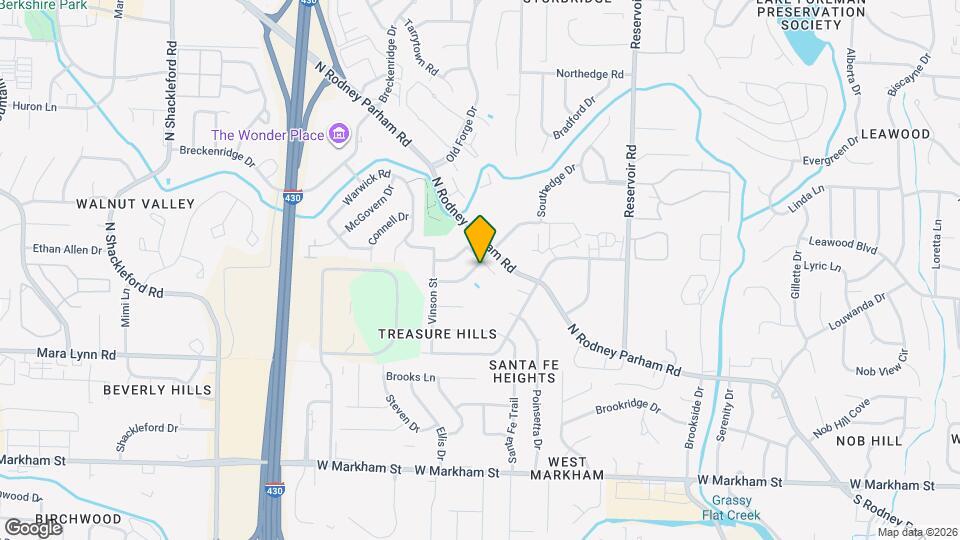 9717 Overby Ct Map and Location Details