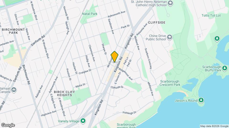 2328 Kingston Rd Map and Location Details