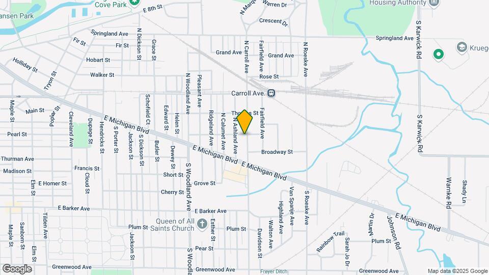 226 N Carroll Ave Mapa y Detalles de la Ubicación