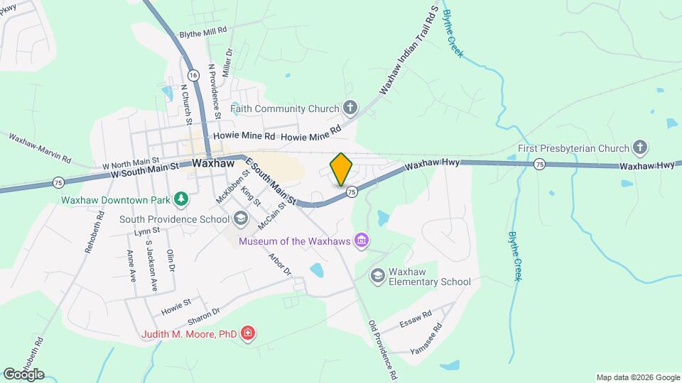 8396 Waxhaw Hwy Map and Location Details