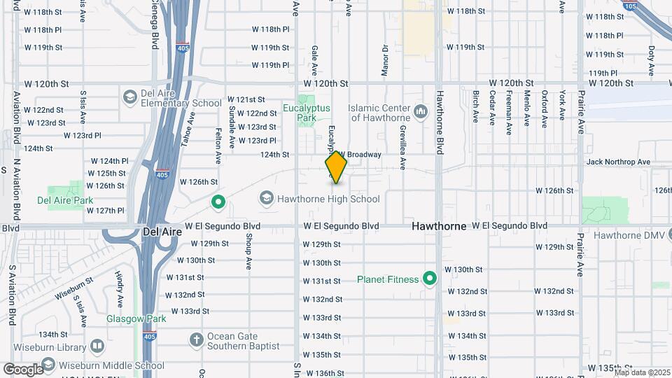12542 Eucalyptus Ave Mapa y Detalles de la Ubicación