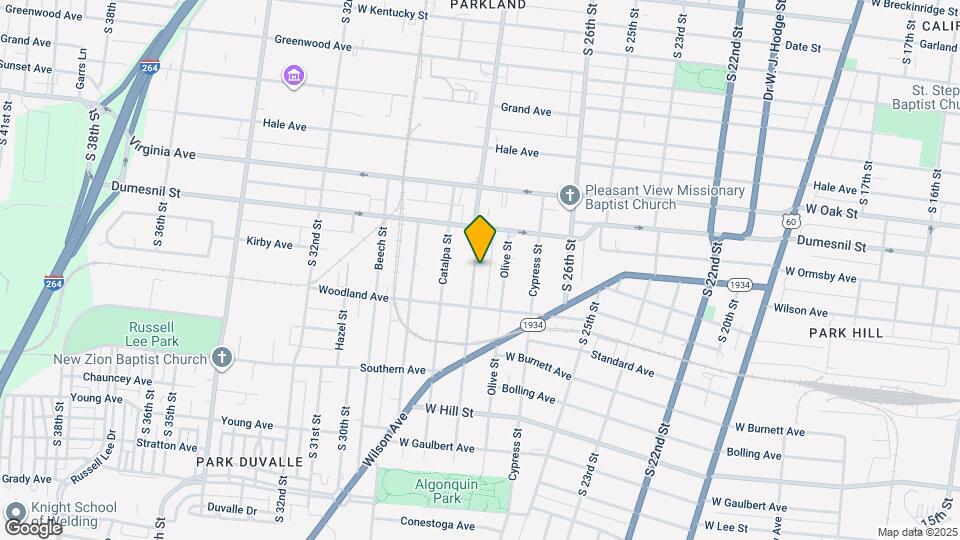 1339 S 28th St Mapa y Detalles de la Ubicación