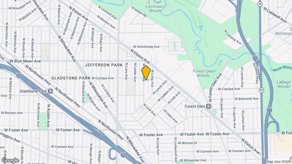 5445 N Lotus Ave, Unit A Map and Location Details