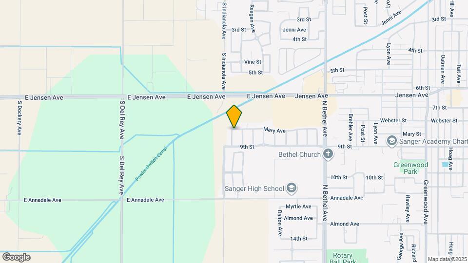 808 Rosewood Ave Map and Location Details