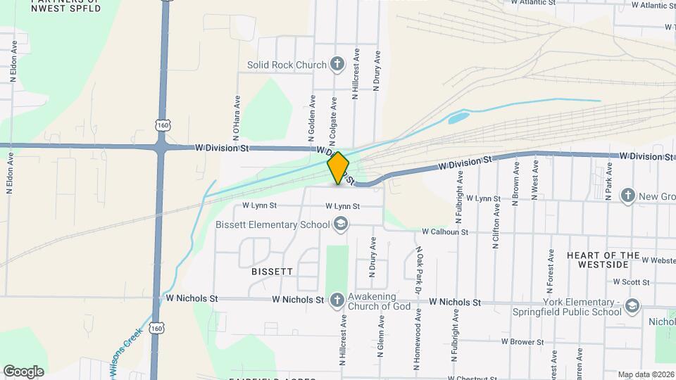 3016 W Hovey St Map and Location Details