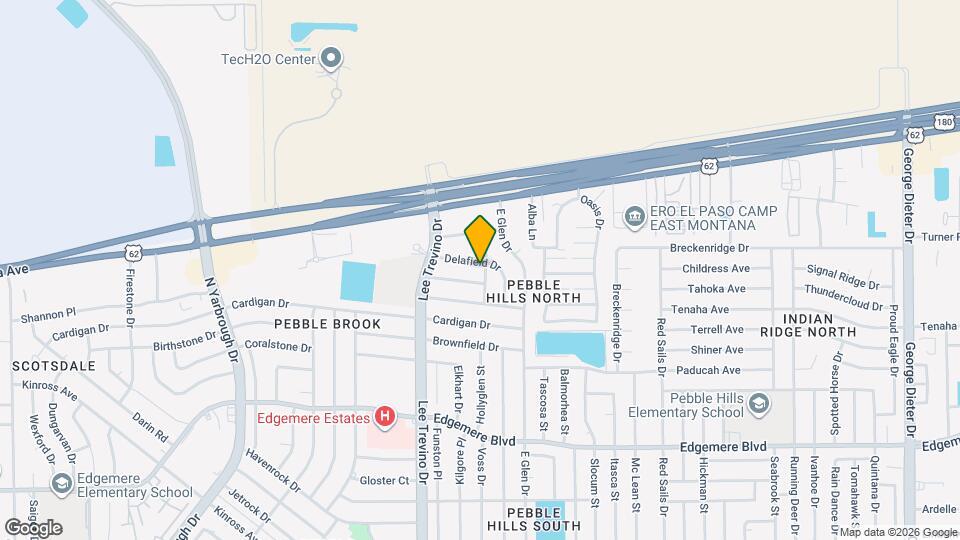 10930 Delafield Dr Mapa y Detalles de la Ubicación