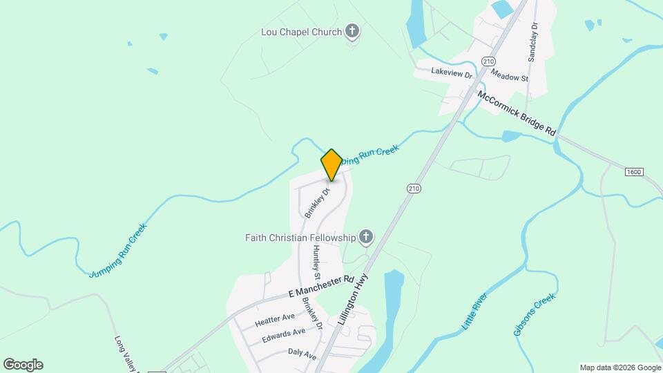 3216 Brinkley Dr Map and Location Details