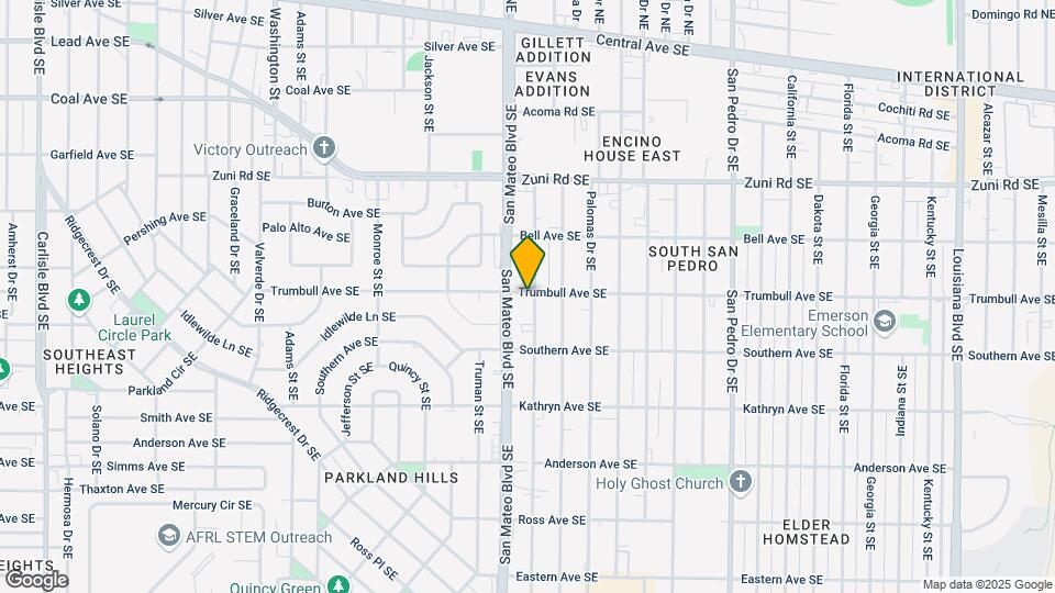 801 Ortiz Dr SE Map and Location Details