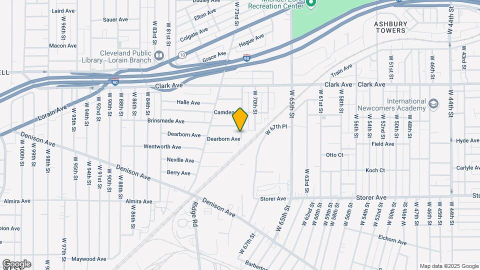 3214 W 71st St Map and Location Details