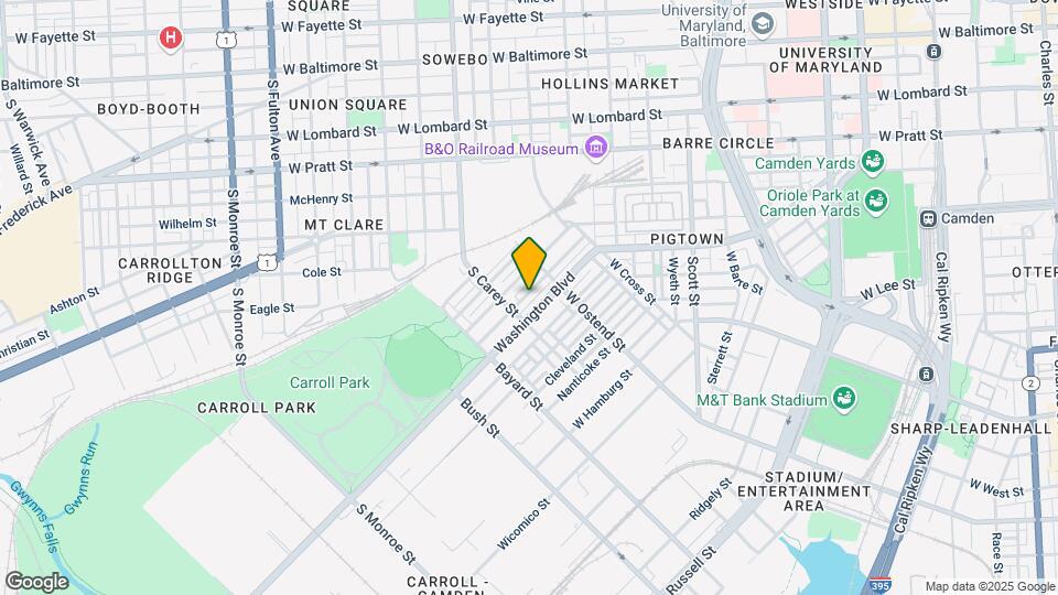1255 Sargeant St Map and Location Details