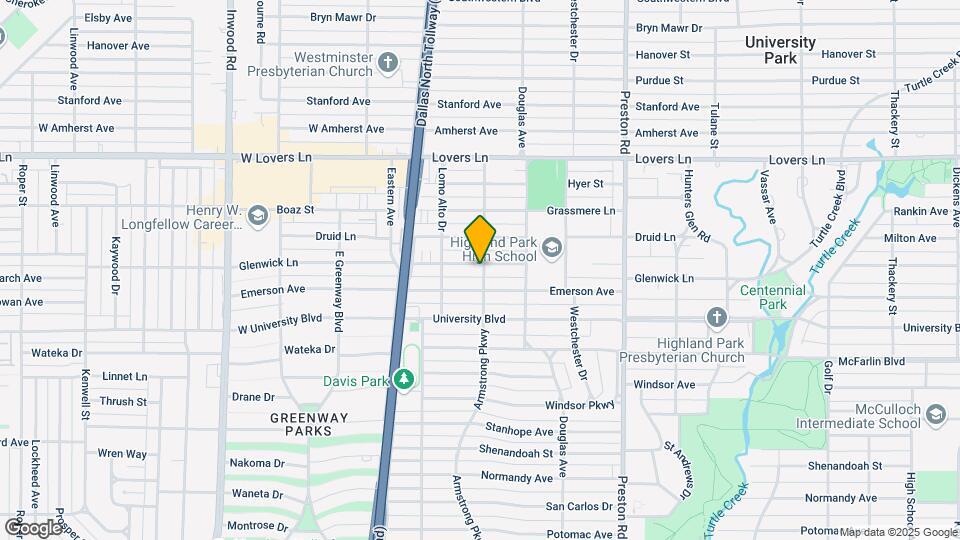 4401 Glenwick Ln Map and Location Details