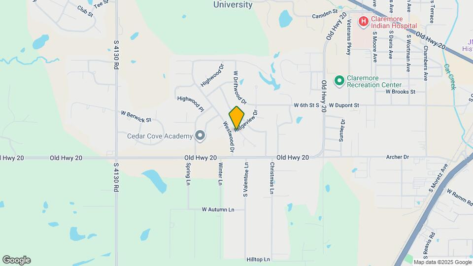 601 Rosewood Ct Map and Location Details