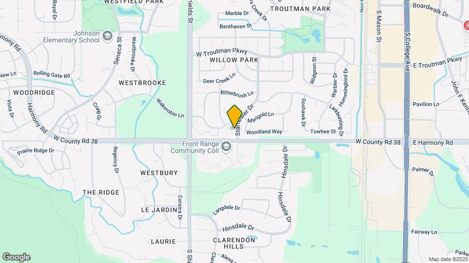 4527 Starflower Dr Map and Location Details