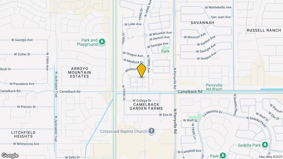 5102 N 189th Dr Map and Location Details