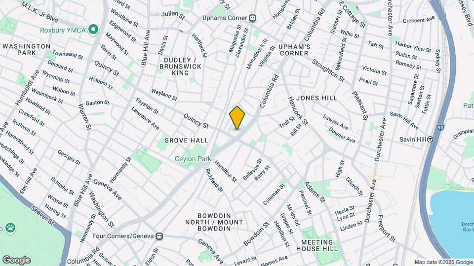 Columbia West Apartments Mapa y Detalles de la Ubicación