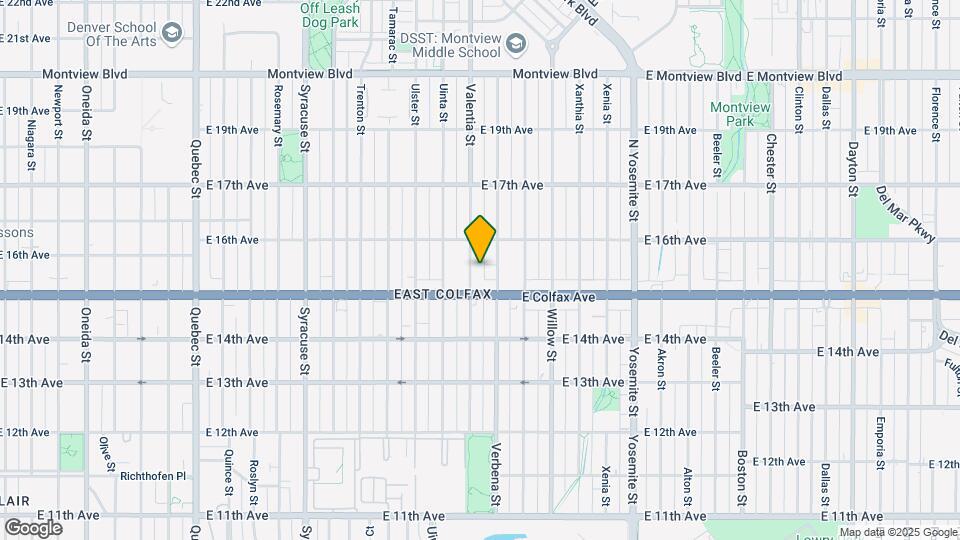 1540-1566 Valentia St Map and Location Details