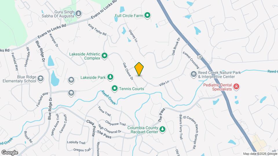 3882 Villa Ln Map and Location Details