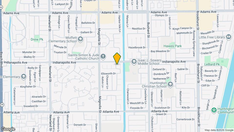 20542 Kelvingrove Ln Map and Location Details