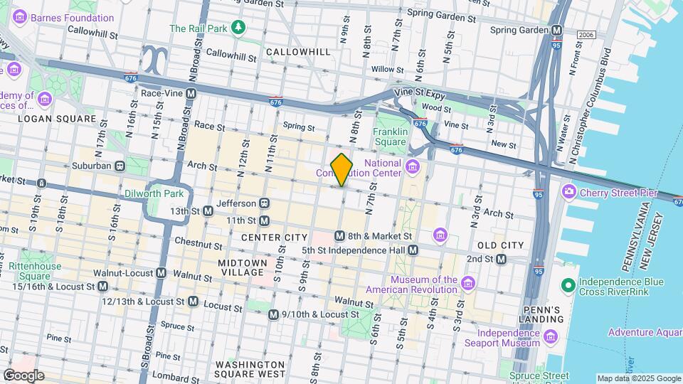811 Filbert St Map and Location Details