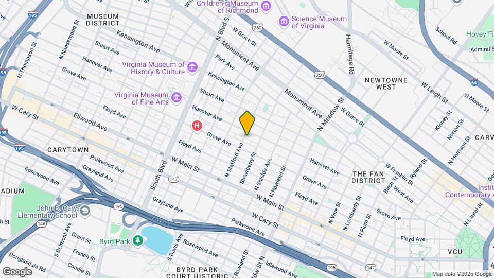207 N Stafford Ave, Unit 1 Map and Location Details