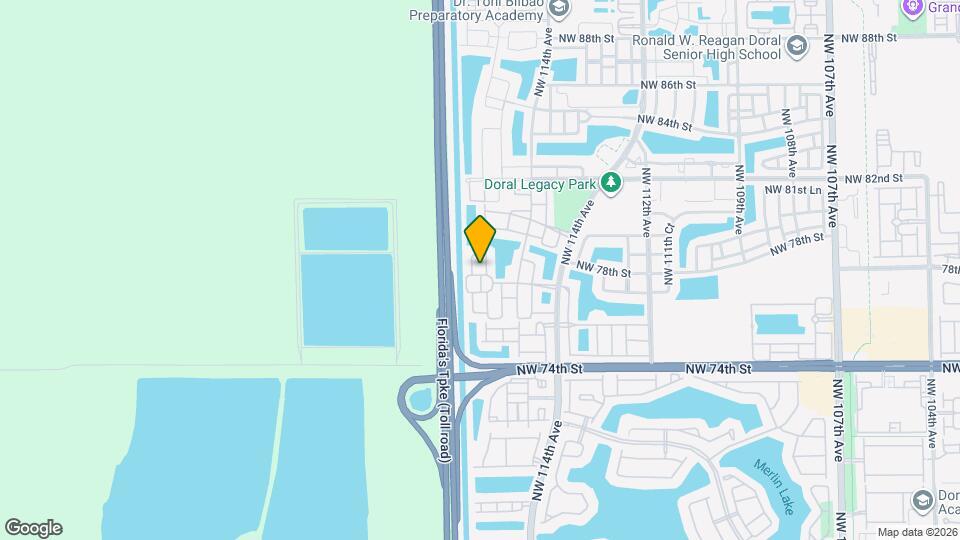 11613 NW 78th St Map and Location Details