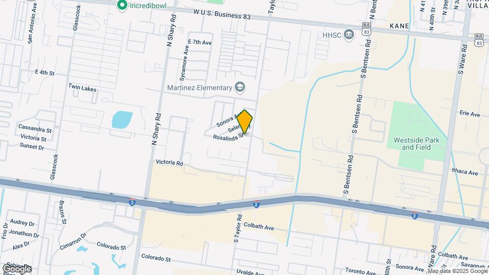 2802 Rosalinda St Map and Location Details