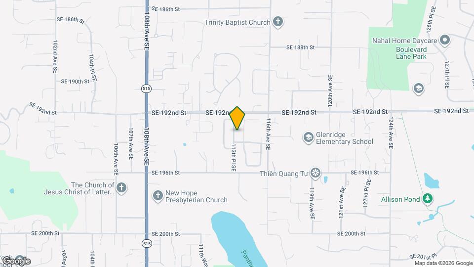 19366 113th Pl SE Map and Location Details