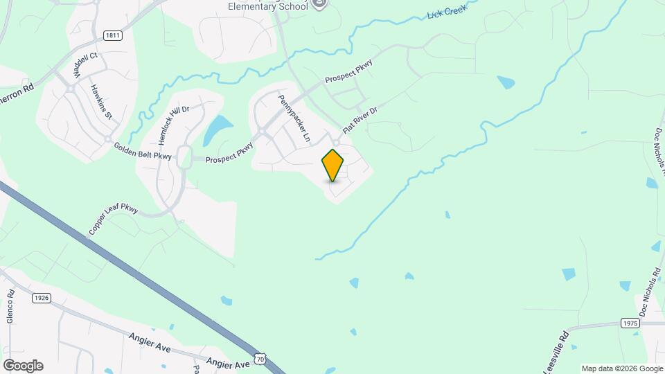 419 Irving Way Map and Location Details