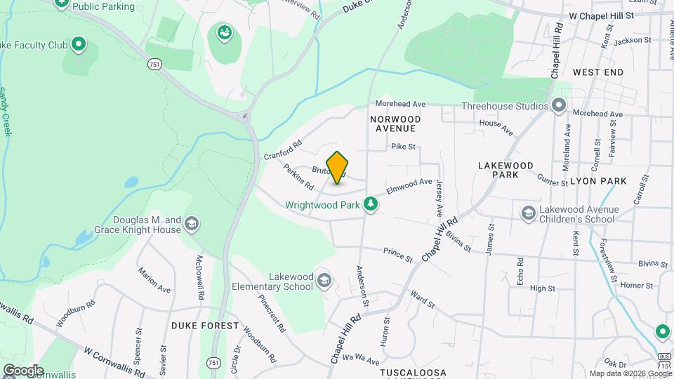 2420 Perkins Rd Mapa y Detalles de la Ubicación