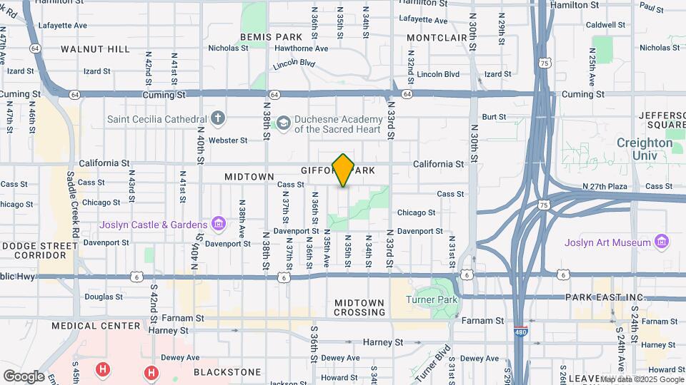 350 N 35th St Map and Location Details