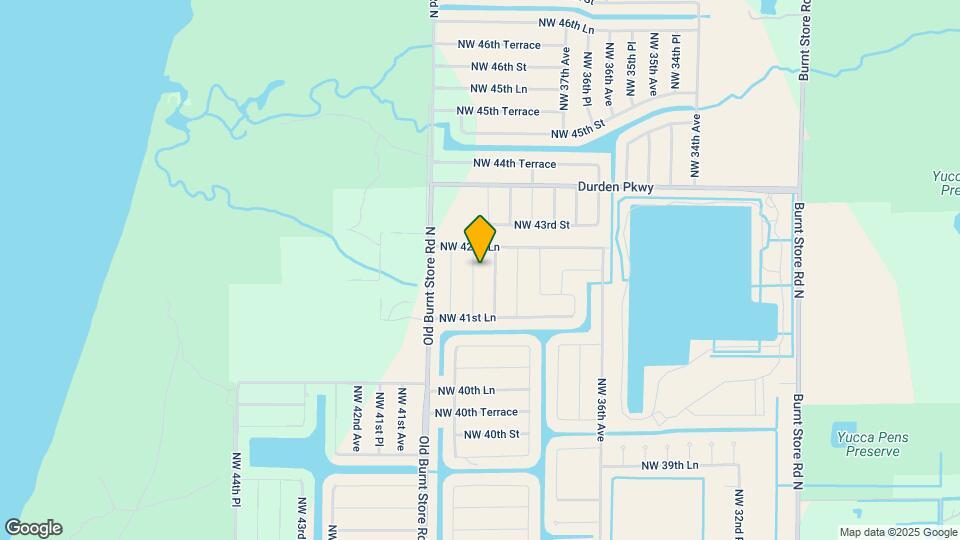 4161 NW 39th Pl Map and Location Details
