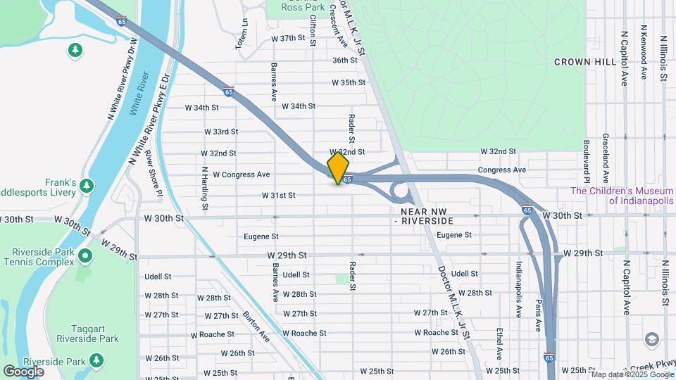 1026 W 31st St Map and Location Details