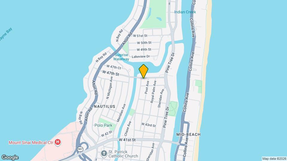 634 W 47th St Map and Location Details