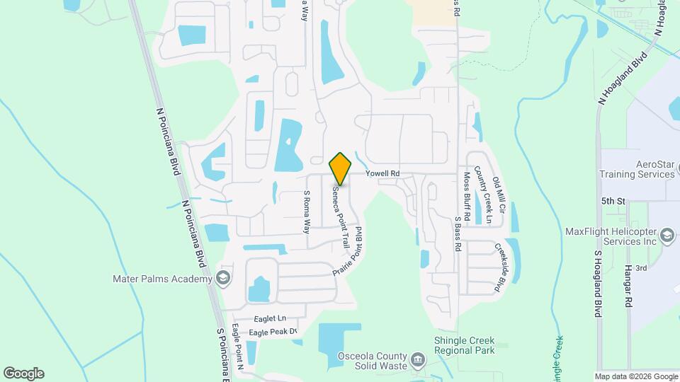 155 Seneca Point Trail Map and Location Details