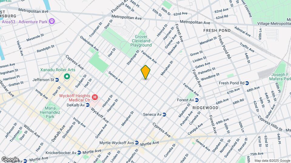 1863 Bleecker St Mapa y Detalles de la Ubicación