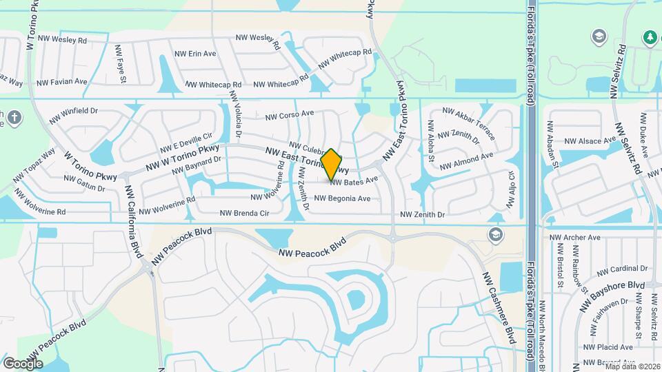 5840 NW Bates Ave Map and Location Details