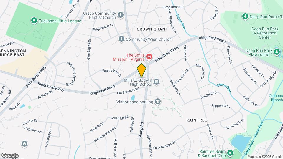 10317 Trellis Crossing Ln Map and Location Details