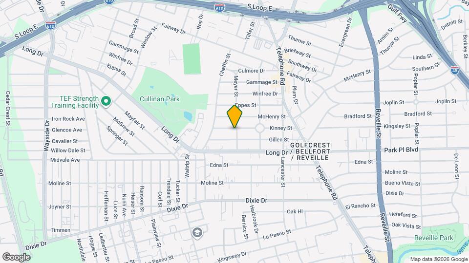 7040 Kinney St Map and Location Details