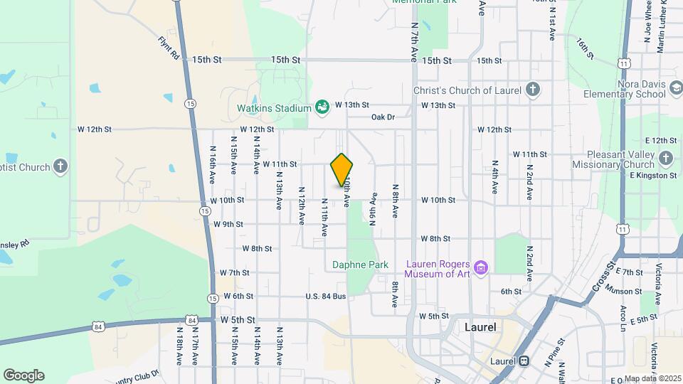 1012 N 10th Ave Mapa y Detalles de la Ubicación