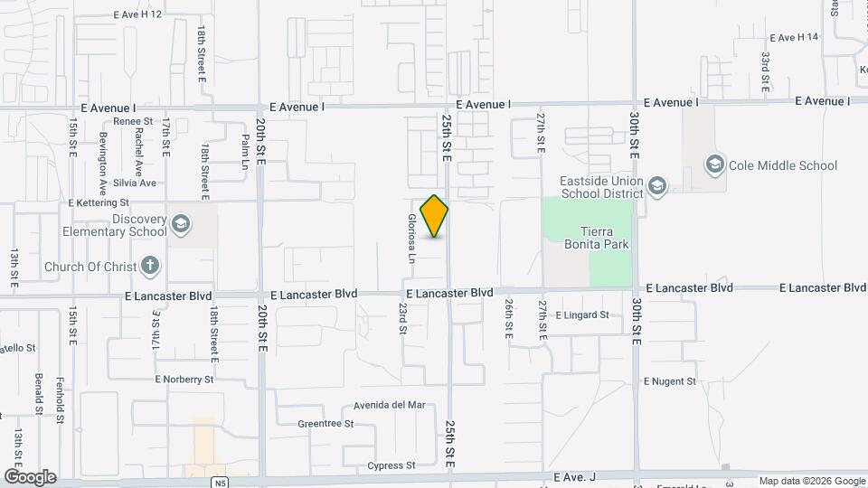 2344 Langhorn St Map and Location Details