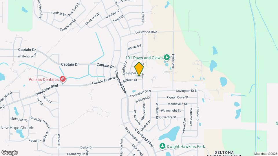 2970 Belkton St Map and Location Details