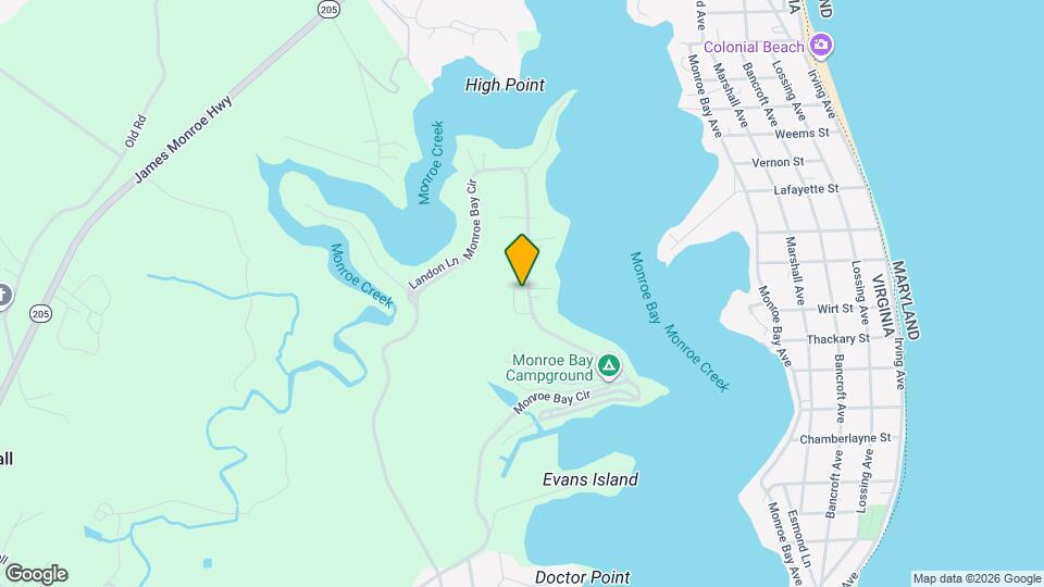 1697 Monroe Bay Cir Map and Location Details