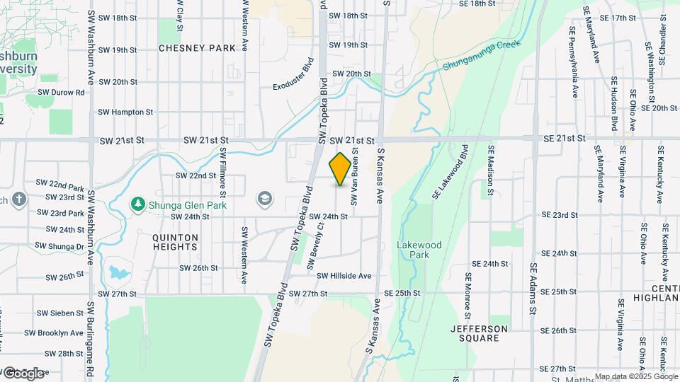 2316 SW Harrison St Map and Location Details
