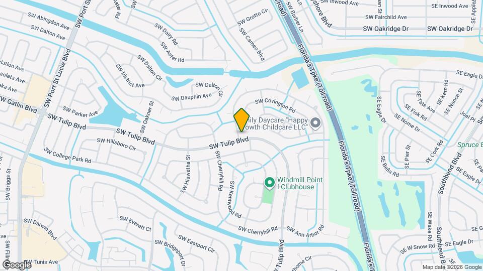 338 SW Tulip Blvd Mapa y Detalles de la Ubicación