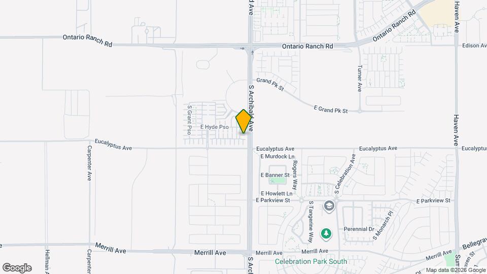 4553 S Patterson Paseo Map and Location Details