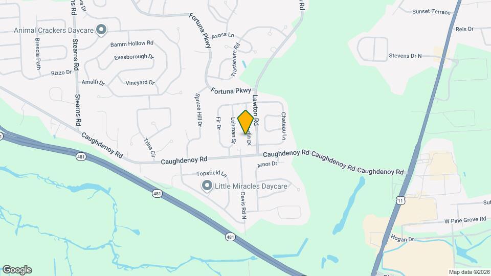 8015 Marlin Dr Map and Location Details